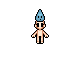 Stalagmite Hat, worn
