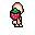 Strawberry Backpack, worn