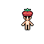 Strawberry Beret, worn