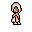 Tangerine Hat, worn