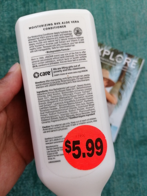 Conditioner voor pluizige krullen? JASON Aloe Vera Conditioner (review)