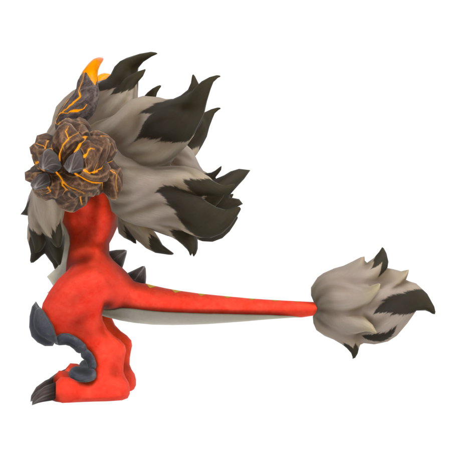 Blazamut from the side