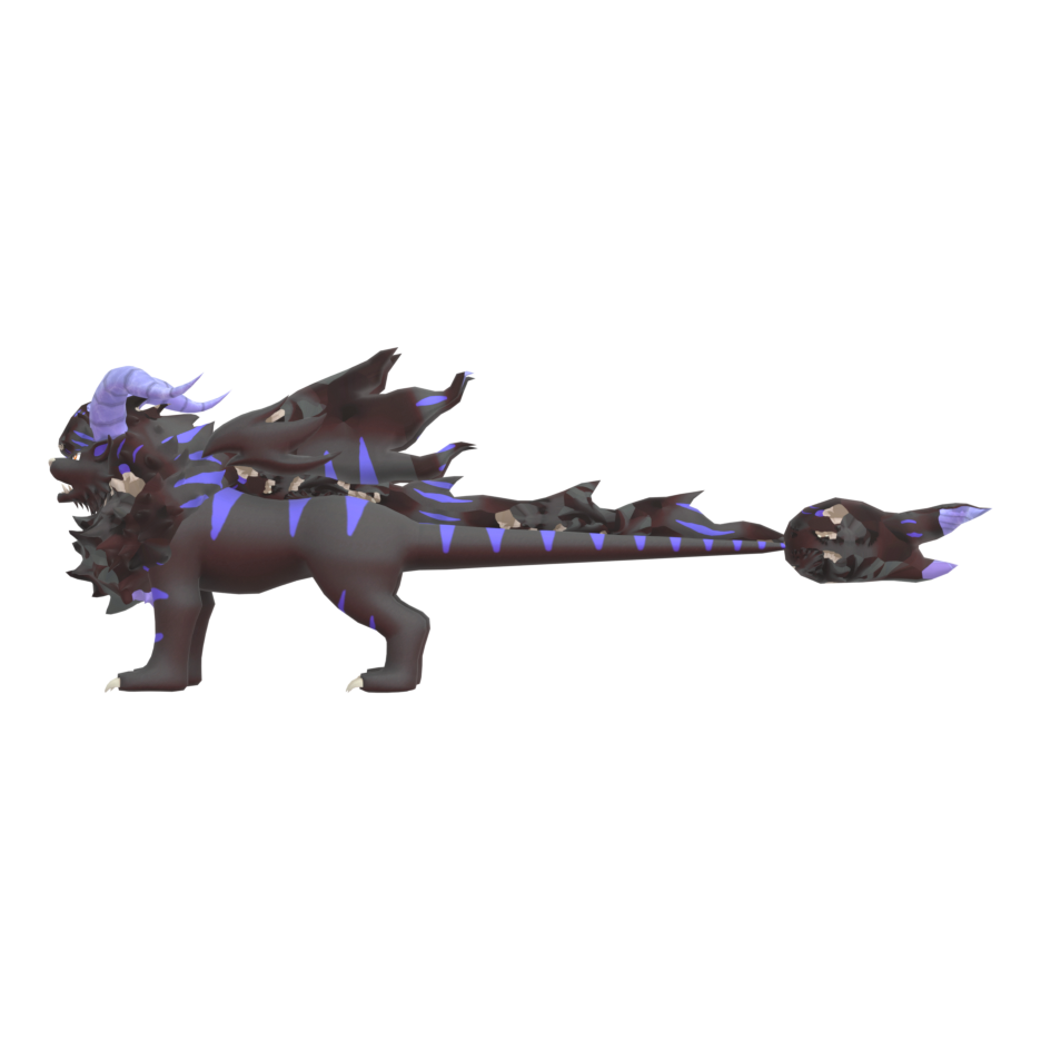 Blazehowl Noct from the side