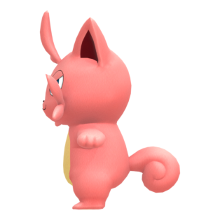 Cattiva from the side