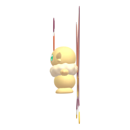 Cinnamoth from the side