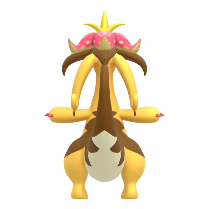 Dinossom Lux from behind