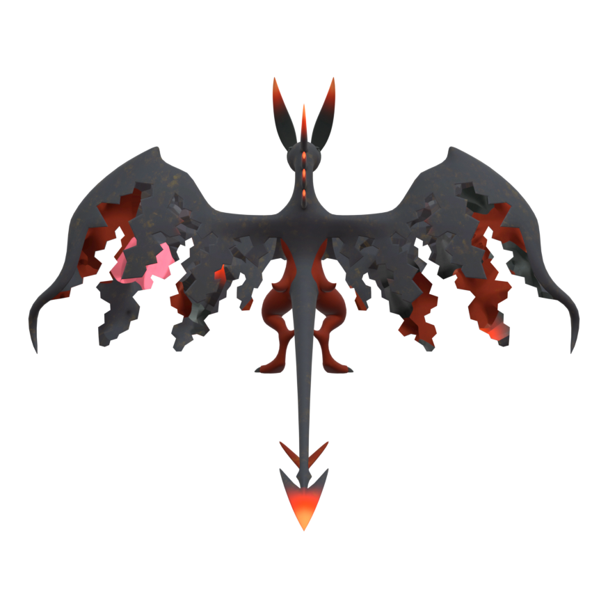 Eidrolon Ignis from behind