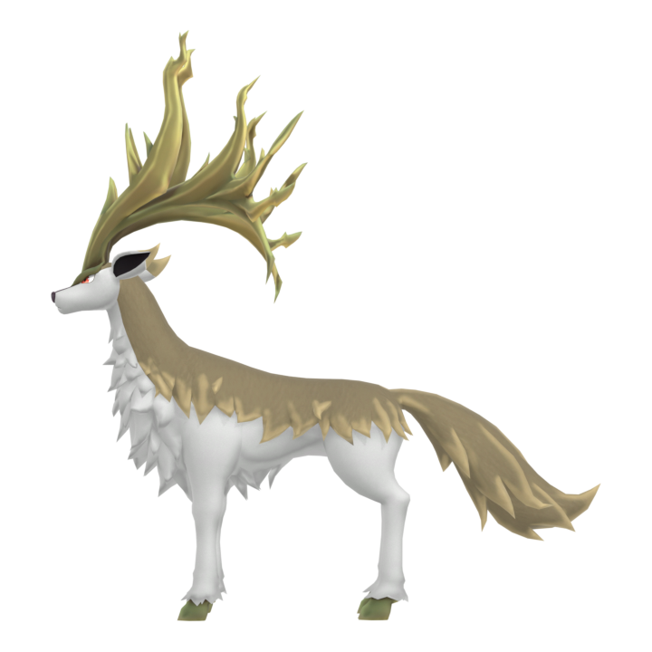 Eikthyrdeer Terra from the side