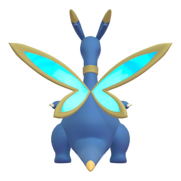Elphidran Aqua from behind