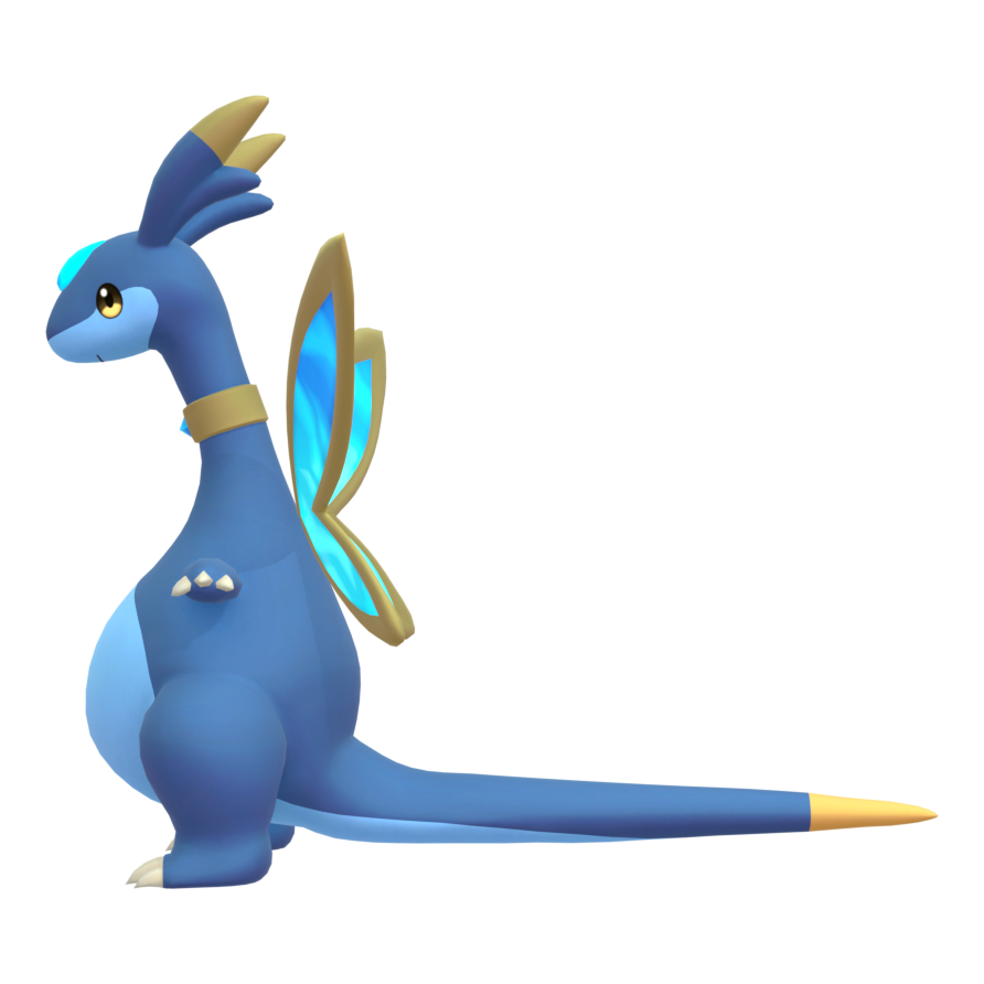 Elphidran Aqua from the side