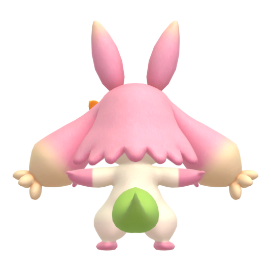 Flopie from behind