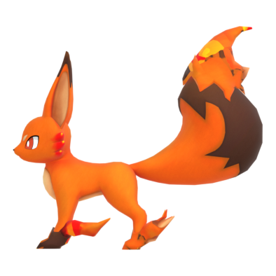 Foxparks from the side