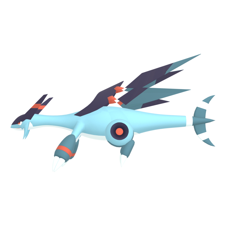 Jetragon from the side