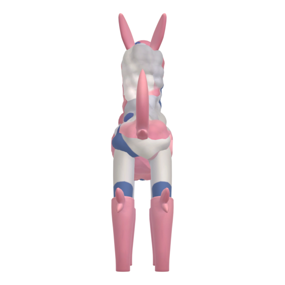 Melpaca from behind