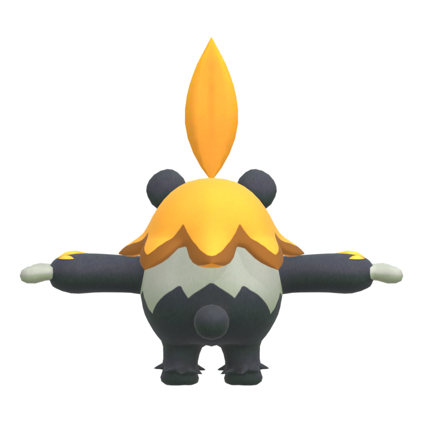 Mossanda from behind