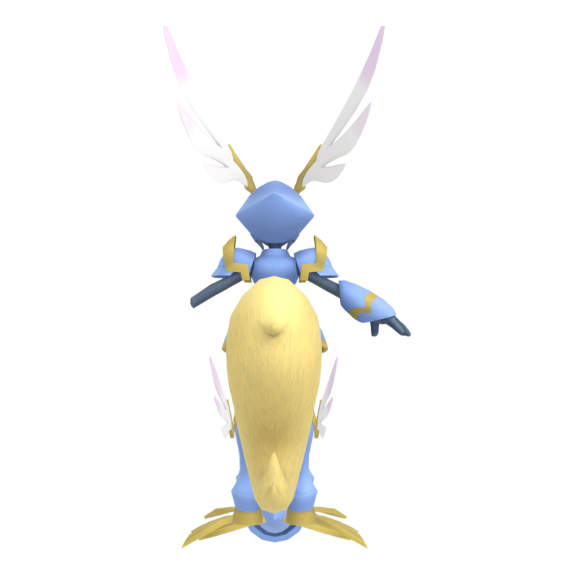Paladius from behind
