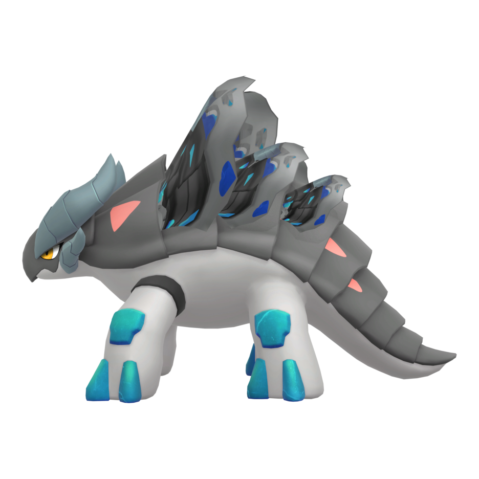 Reptyro Cryst from the side