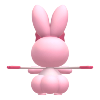 Ribbuny from behind