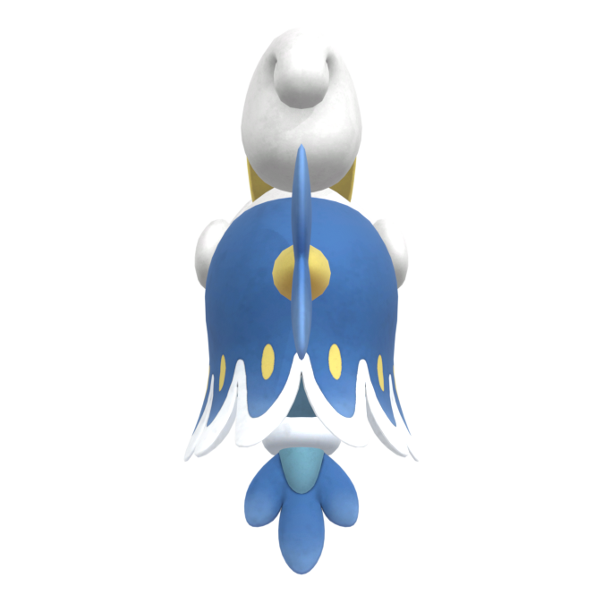 Solmora from behind