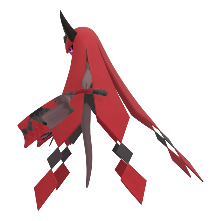 Splatterina from the side