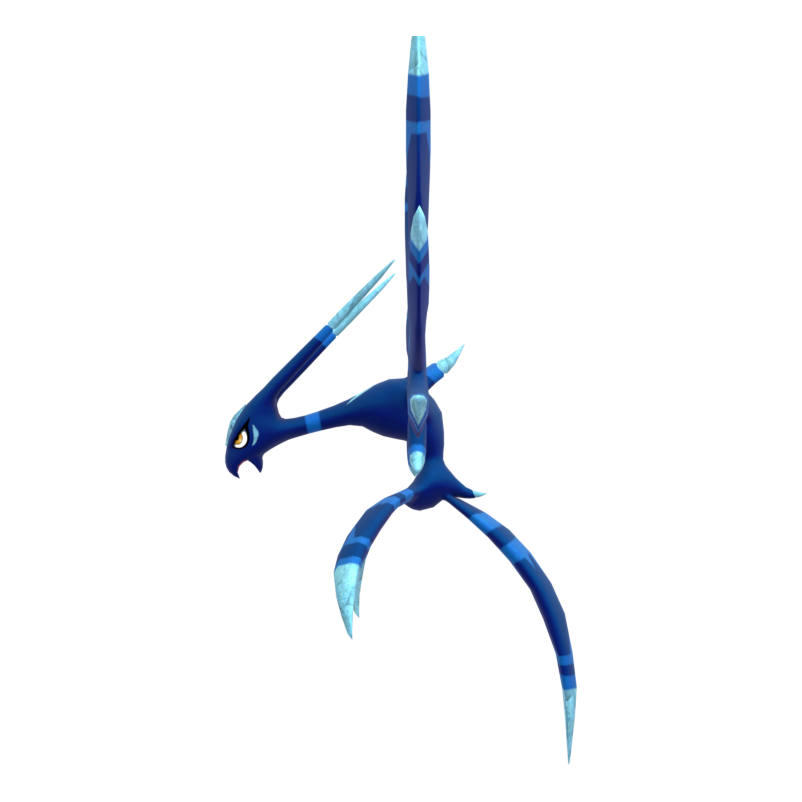 Suzaku Aqua from the side