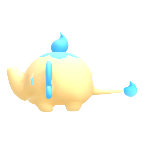 Teafant from the side