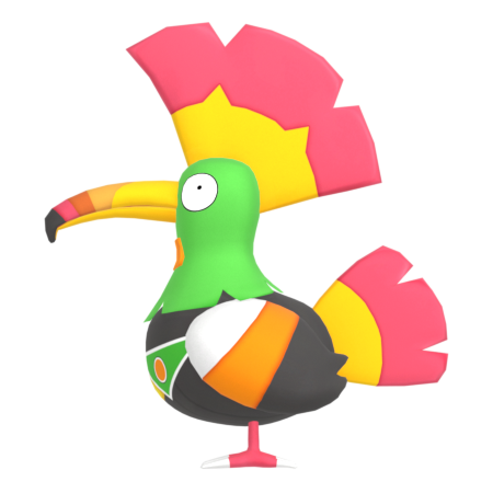Tocotoco from the side