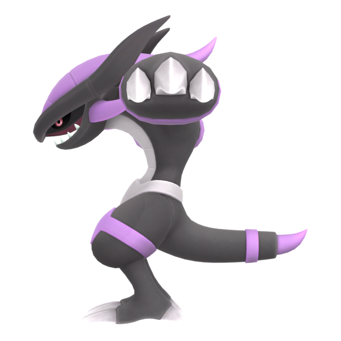 Xenovader from the side