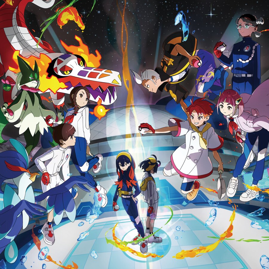 Scarlet/Violet: The Indigo Disk official game cover art for Nintendo Switch