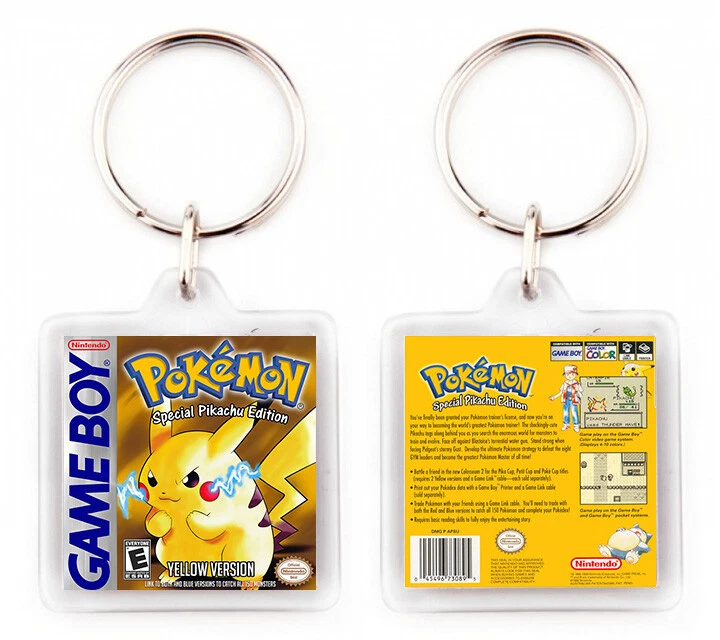 Pokemon Gameboy Keyring