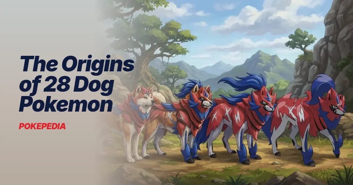 The Origins of 28 Dog Pokemon & the Legends They Came From