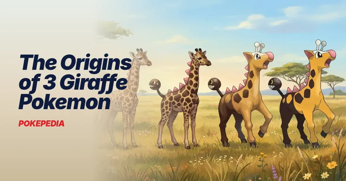 The Origins of 3 Giraffe Pokemon & the Legends They Came From