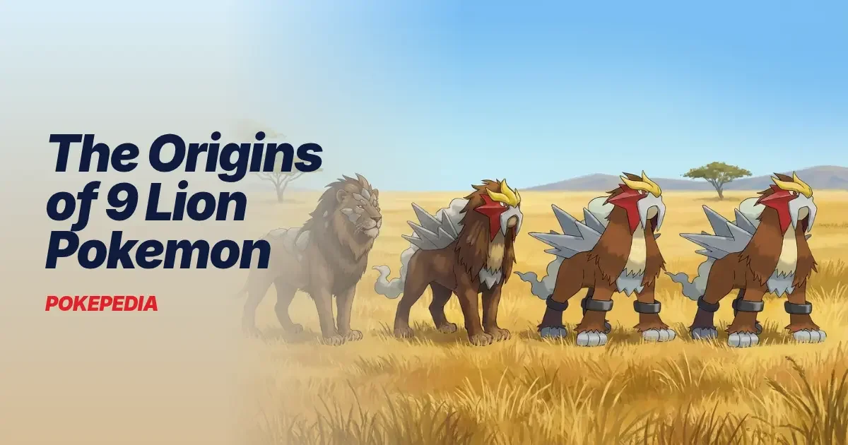 The Origins of 9 Lion Pokemon & the Legends They Came From