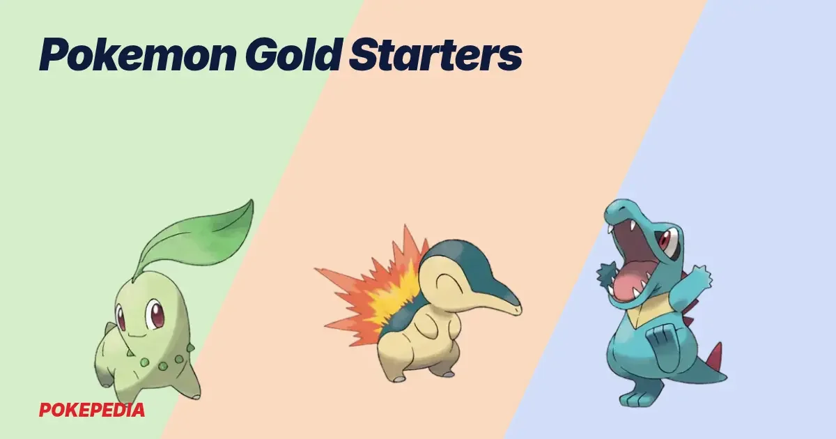 Pokemon Gold Starters: Which One to Pick