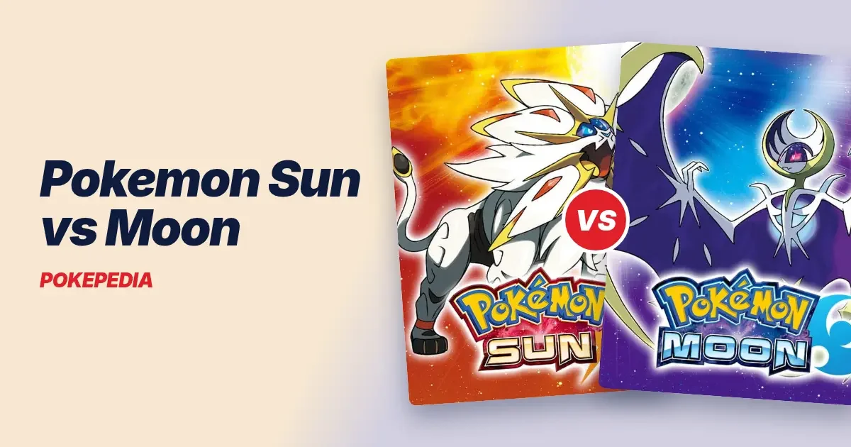 Pokemon Sun vs Moon: Differences and Version Exclusives