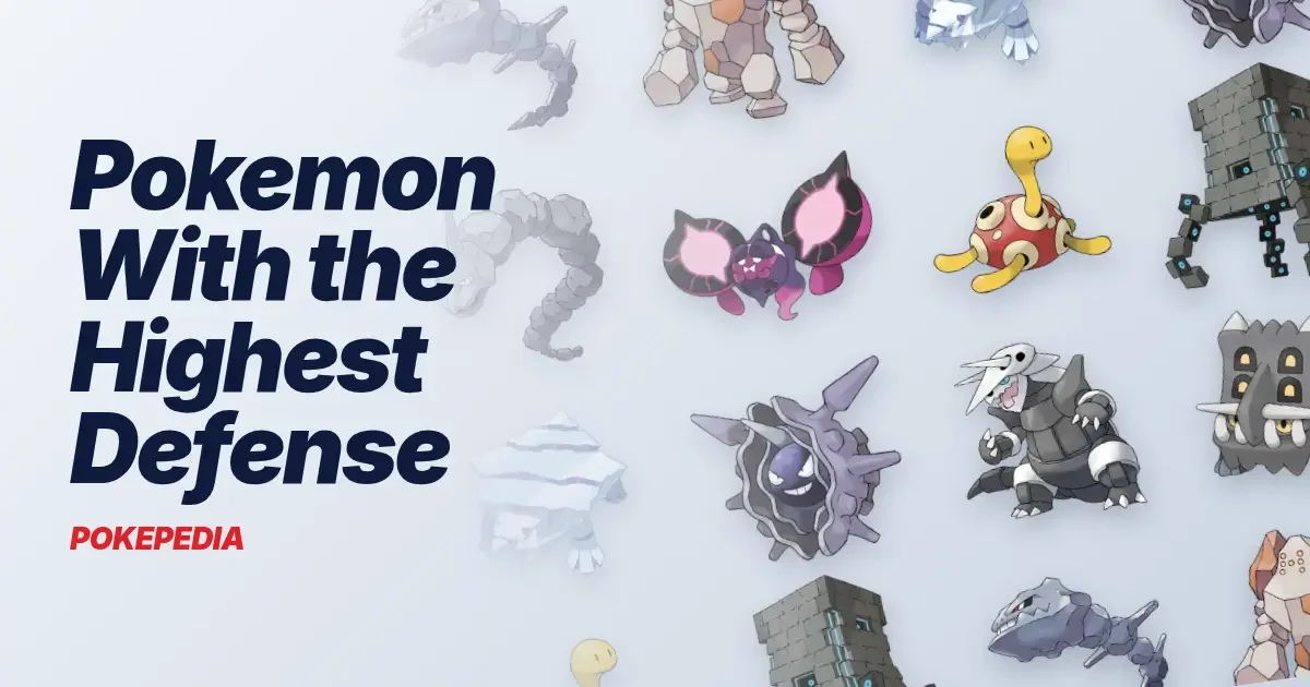 Pokemon With the Highest Defense