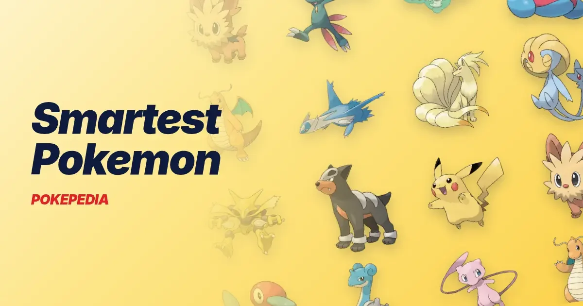 The 15 Smartest Pokemon & Why the Top Four Share One Type