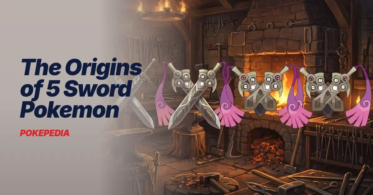 The Origins of 5 Sword Pokemon & Why Three of Them Are Ghosts