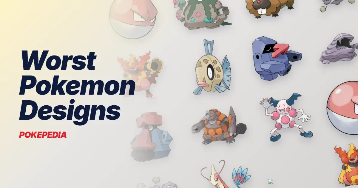 The 15 Worst Pokemon Designs & Why the Evolved Form Takes the Blame