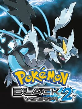 Pokemon Black 2 official game cover art for Nintendo DS