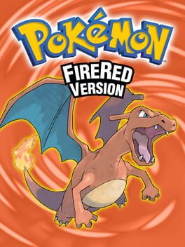 Pokemon FireRed official game cover art for Game Boy Advance