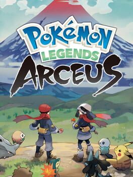Pokemon Legends: Arceus official game cover art for Nintendo Switch