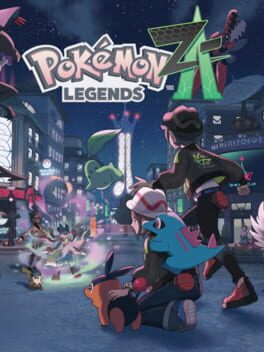 Pokémon Legends: Z-A official game cover art for Nintendo Switch