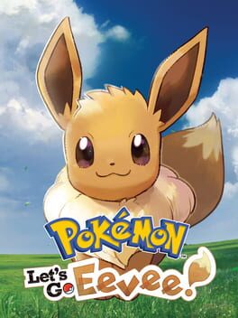 Pokemon Let's Go, Eevee! official game cover art for Nintendo Switch