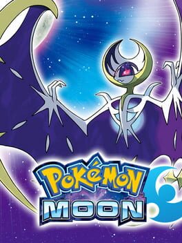 Pokemon Moon official game cover art for Nintendo 3DS