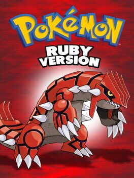 Pokemon Ruby official game cover art for Game Boy Advance