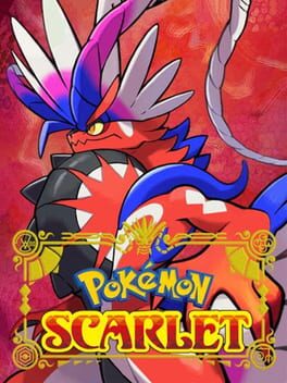Pokemon Scarlet official game cover art for Nintendo Switch