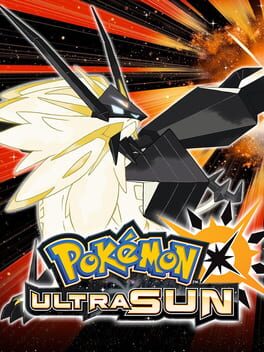 Pokemon Ultra Sun official game cover art for Nintendo 3DS
