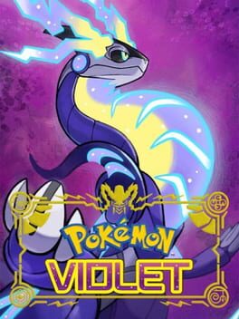 Pokemon Violet official game cover art for Nintendo Switch