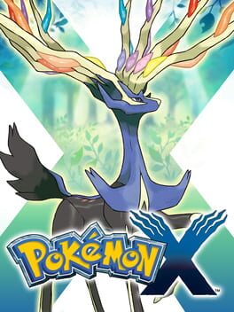 Pokemon X official game cover art for Nintendo 3DS